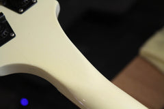 1987 Rickenbacker 4003 Bass Guitar White W/Black Binding