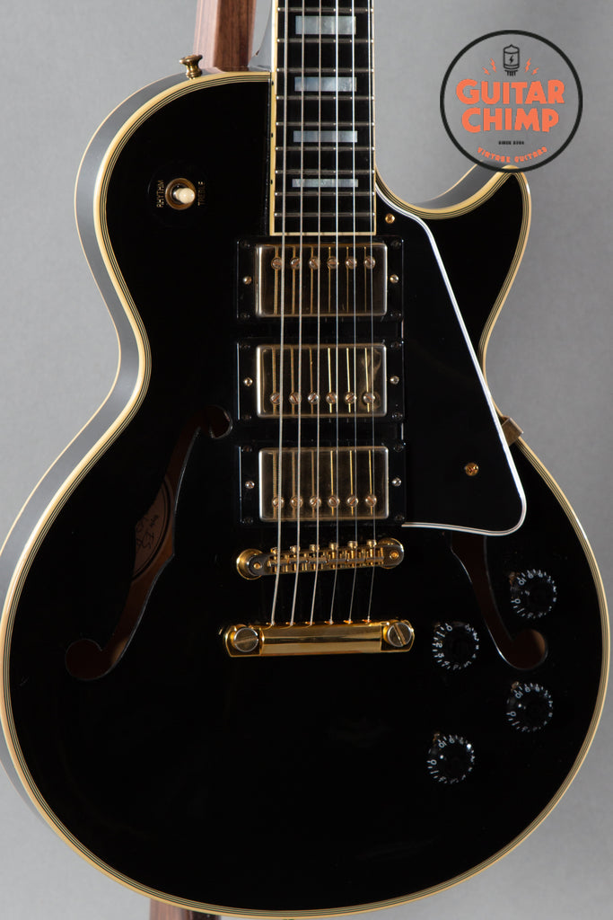 2015 Gibson ES Les Paul Custom Black Beauty Ebony