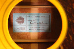 2005 Epiphone Elitist Limited Edition "1964" Paul McCartney FT-79 Texan Acoustic Guitar