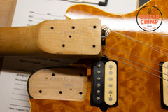 Ernie Ball Music Man Axis EX Translucent Gold Quilt