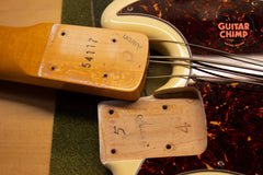 2010 Fender American Vintage '62 AVRI Jazz Bass Olympic White