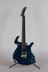 1998 Parker Fly Deluxe Trans Blue Mahogany Top -PRE REFINED-