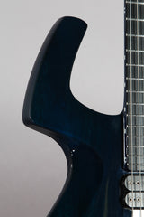 1998 Parker Fly Deluxe Trans Blue Mahogany Top -PRE REFINED-