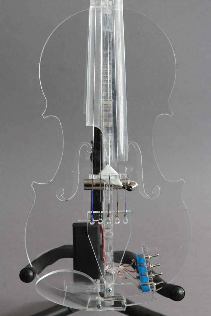 Equester Sigma 5-String Acrylic Violin ~LED Lights~