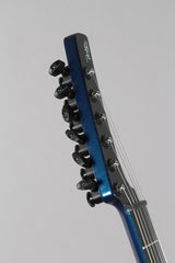 1998 Parker Fly Deluxe Trans Blue Mahogany Top -PRE REFINED-