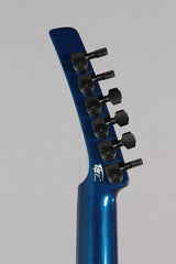 1998 Parker Fly Deluxe Trans Blue Mahogany Top -PRE REFINED-