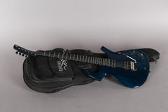 1998 Parker Fly Deluxe Trans Blue Mahogany Top -PRE REFINED-