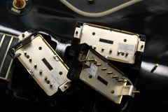 2005 Left Handed Gibson Custom Shop Les Paul Custom 1957 Reissue 3 Pick-up Black Beauty