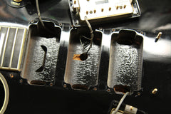 2005 Left Handed Gibson Custom Shop Les Paul Custom 1957 Reissue 3 Pick-up Black Beauty