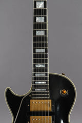 2005 Left Handed Gibson Custom Shop Les Paul Custom 1957 Reissue 3 Pick-up Black Beauty