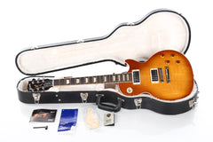 2012 Gibson Les Paul Standard Premium Plus Honey Burst AAA Flame Top 60's Neck