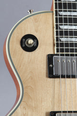 2014 Gibson Les Paul Custom Classic Natural Flower Pot Inlay