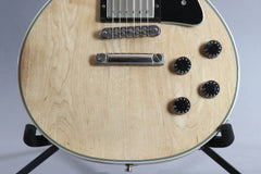 2014 Gibson Les Paul Custom Classic Natural Flower Pot Inlay