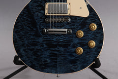 2011 Gibson Les Paul Standard Premium Plus Royal Blue Quilt Top ~Headstock Repair~