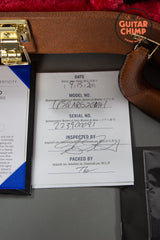 2020 Gibson Les Paul Standard Goryo Yuto Trans Blue Burst Quilt Top