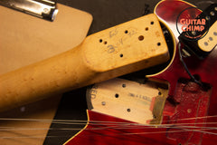 1992 Ernie Ball Music Man EVH Eddie Van Halen Signature Red Quilt