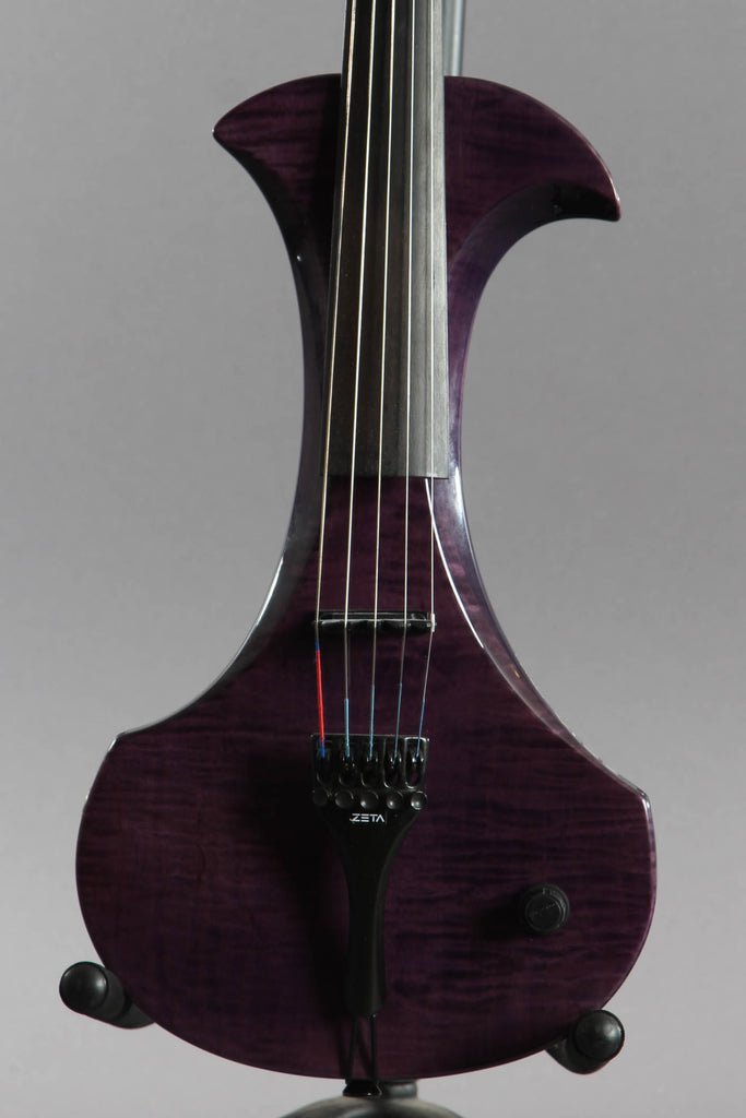 Zeta Strados 5-String Electric Violin Trans Purple