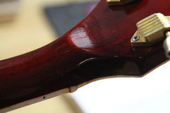 1974 Gibson Les Paul Custom Cherry Sunburst ~Headstock Repair~