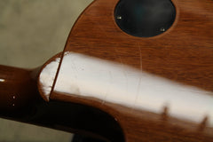 2011 Gibson Les Paul Standard Premium Plus Royal Blue Quilt Top ~Headstock Repair~