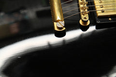 2005 Left Handed Gibson Custom Shop Les Paul Custom 1957 Reissue 3 Pick-up Black Beauty