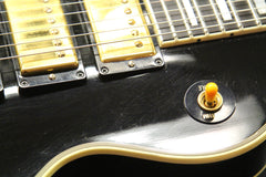 2005 Left Handed Gibson Custom Shop Les Paul Custom 1957 Reissue 3 Pick-up Black Beauty
