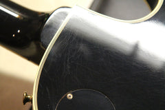 2005 Left Handed Gibson Custom Shop Les Paul Custom 1957 Reissue 3 Pick-up Black Beauty