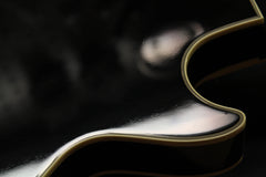 2005 Left Handed Gibson Custom Shop Les Paul Custom 1957 Reissue 3 Pick-up Black Beauty