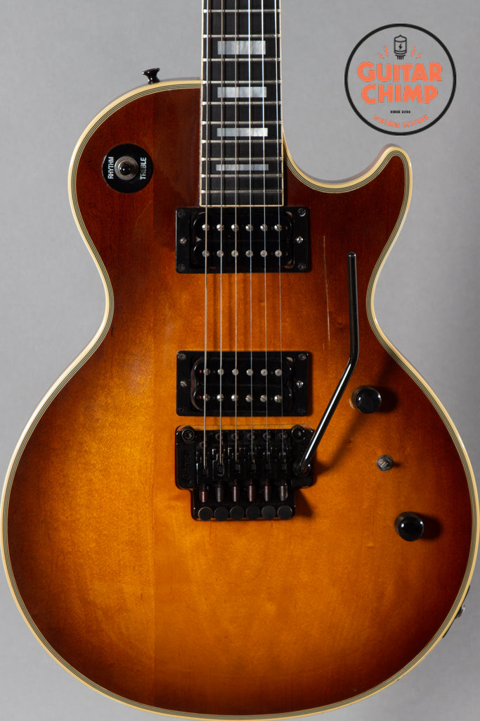 1989 Gibson Les Paul Custom Lite Tobacco Sunburst Factory Floyd Rose