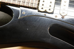 1988 Ibanez Jem 7PBK Steve Vai Black ~Rare~