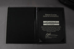 2011 Gibson Custom Shop Les Paul Custom Aqua Blue Flame Top