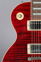 2001 Gibson Custom Shop Les Paul Class 5 Cranberry Red Flame Top