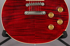 2001 Gibson Custom Shop Les Paul Class 5 Cranberry Red Flame Top