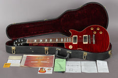 2001 Gibson Custom Shop Les Paul Class 5 Cranberry Red Flame Top