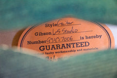 1997 Gibson Custom Shop L-5 Studio Translucent Blue Burst