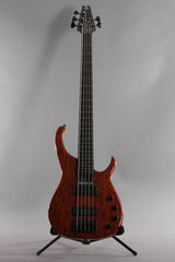 2003 Modulus Quantum Q 5 String Fretless Bass Guitar -Walnut Top-