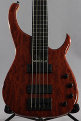 2003 Modulus Quantum Q 5 String Fretless Bass Guitar -Walnut Top-