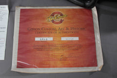 2001 Gibson Custom Shop Historic Les Paul Custom '57 Reissue 3 Pick-up Faded Cherry ~Rare~