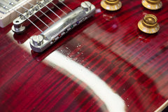 2001 Gibson Custom Shop Les Paul Class 5 Cranberry Red Flame Top