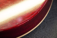 2001 Gibson Custom Shop Les Paul Class 5 Cranberry Red Flame Top