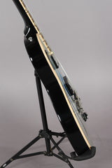 2008 Gibson Custom Shop Les Paul Standard Silver Sparkle With Blue Flames