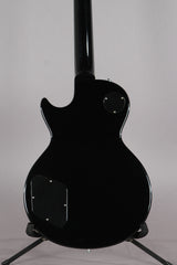 2008 Gibson Custom Shop Les Paul Standard Silver Sparkle With Blue Flames