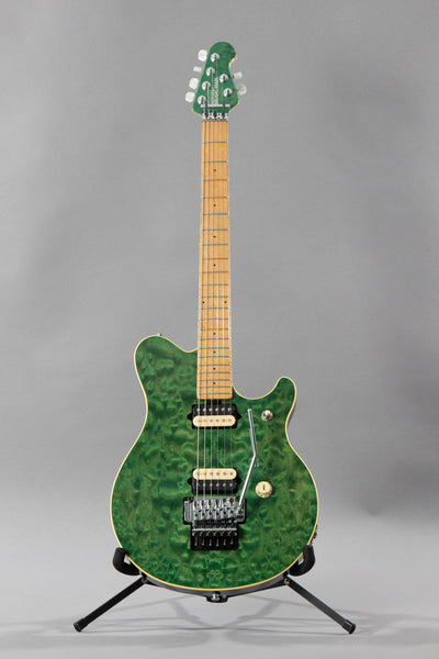 1997 Music Man Axis EX Translucent Green Quilt | Guitar Chimp 1997 Music Man Axis EX Translucent Green Quilt | Guitar Chimp