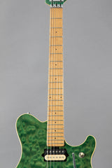 1997 Music Man Axis EX Translucent Green Quilt