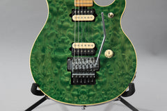 1997 Music Man Axis EX Translucent Green Quilt