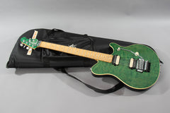 1997 Music Man Axis EX Translucent Green Quilt