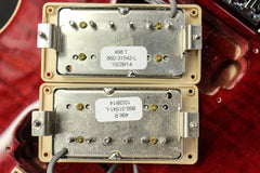 2015 Gibson Custom Shop Alex Lifeson Les Paul Axcess Royal Crimson -SUPER CLEAN-