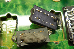 1997 Music Man Axis EX Translucent Green Quilt