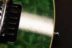 1997 Music Man Axis EX Translucent Green Quilt