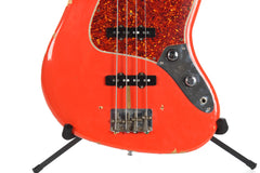 1983 Fender American 1962 Reissue Jazz Bass 62RI "Fullerton Era" Fiesta Red