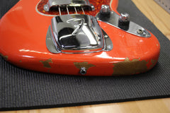 1983 Fender American 1962 Reissue Jazz Bass 62RI "Fullerton Era" Fiesta Red